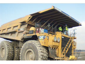 Mining equipment emissions measuring systems