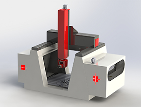 Compact integrated 5-axis system