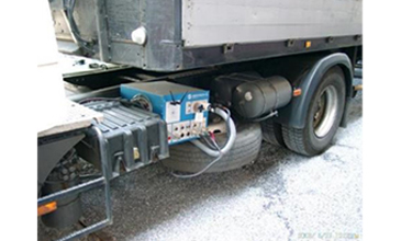 Commercial vehicles emission measuring system