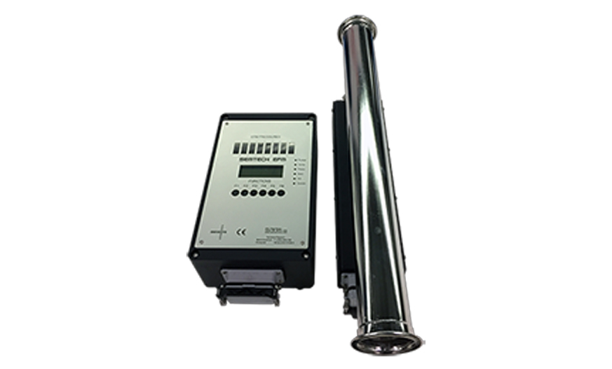 Exhaust flow meter